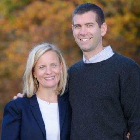 Tracy Wilhelmy Stevens with her beloved husband Brad Stevens.